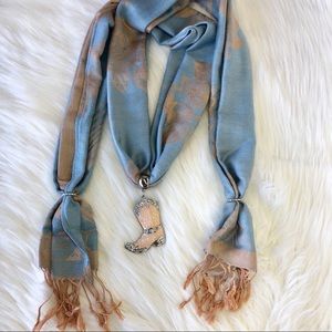 👢 Eyanatia Pashmina Jewelry Scarf 👢